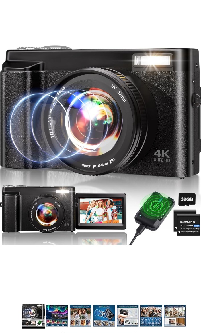 Read more about the article 4K Digital Camera for Photography