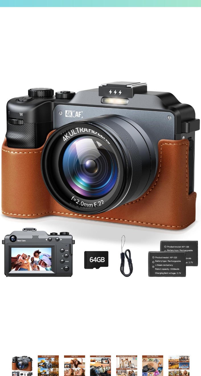 Read more about the article 4K Digital Camera
