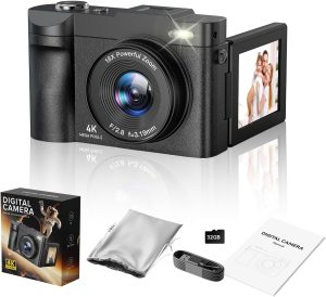 4K Digital Camera for Photography